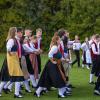 Großartige Stimmmung beim Weisbacher Oktoberfest. Nach dem Festzug wurden auf dem Sportplatz noch getanzt.