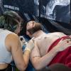 Viele Aussteller und Besucher trafen sich am Samstag bei der Tattoo und Art Convention in der Sennfelder Frankenhalle. Die Möglichkeit sich tätowieren zu lassen wurde gut genutzt.