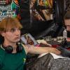 Viele Aussteller und Besucher trafen sich am Samstag bei der Tattoo und Art Convention in der Sennfelder Frankenhalle. Die Möglichkeit sich tätowieren zu lassen wurde gut genutzt.