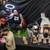 Viele Aussteller und Besucher trafen sich am Samstag bei der Tattoo und Art Convention in der Sennfelder Frankenhalle. Die Möglichkeit sich tätowieren zu lassen wurde gut genutzt.