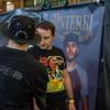 Viele Aussteller und Besucher trafen sich am Samstag bei der Tattoo und Art Convention in der Sennfelder Frankenhalle. Die Möglichkeit sich tätowieren zu lassen wurde gut genutzt.