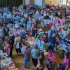 Baby- und Kinder-Flohmarkt in der Oskar-Herbig-Halle in Mellrichstadt.