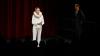 Wem kann Elisabeth noch trauen? Eva-Lina Wenners und Hannes Berg in "Maria Stuart".