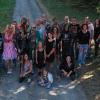 Schlüsselszenen für"GrindFiction" entstanden beim Zombie-Drehtag in der Obereuerheimer Flur. Knapp 30 "Zombies", ein Hund, reichlich Kunstblut und viel Spaß machten den Tag unvergesslich. Freunde, Bekannte und Verwandte machten mit. 
