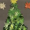 Ein schöner Tannenbaum aus Händen.