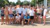 Beim 24-Stunden-Schwimmen im Querfurter Stadtbad waren 2019 auch Teilnehmer aus Karlstadt dabei.