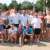 Beim 24-Stunden-Schwimmen im Querfurter Stadtbad waren 2019 auch Teilnehmer aus Karlstadt dabei.