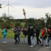 Jugend auf dem Wag nach Dettelbach. Jugend auf dem Wag nach Dettelbach.