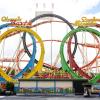 Beim Aufbau der legendären „Olympia Looping”-Achterbahn wurde ein Arbeiter tödlich verletzt.