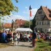 Französisches Flair herrschte im Gaukönigshöfer Mariengarten wo die Gäste mit Spezialitäten aus der Partnergemeinde Val d´Odon bewirtet wurden. Französisches Flair herrschte im Gaukönigshöfer Mariengarten wo die Gäste mit Spezialitäten aus der Partnergemeinde Val d´Odon bewirtet wurden.