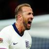 Harry Kane bejubelt eines seiner zwei Tore im 100. Länderspiel.
