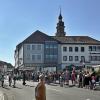 Viel los war wieder beim Kunst- und Kunsthandwerkermarkt in Bad Königshofen