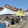 Viel los war wieder beim Kunst- und Kunsthandwerkermarkt in Bad Königshofen