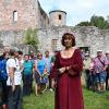 Als Gräfin Margarethe führte Rosi Weber am Sonntag sehr viele Gäste durch die Ruine Schönrain.