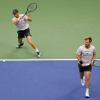 Tim Pütz (l) und Kevin Krawietz verpassen ihren ersten gemeinsamen Grand-Slam-Titel.