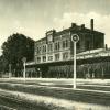 Ein stattlicher Bau: Der Kitzinger Bahnhof, hier aufgenommen um 1920, gehörte zu den Imposantesten im weiten Umkreis.
