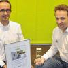 Auszeichnung: Klaus (rechts) und Christoph Bauer bekamen den „Parkett Star 2012“.