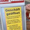 Im Raum Schweinfurt braucht man derzeit zum Einkaufen einen negativen Corona-Test.