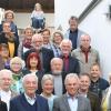 Ehrungen beim Kreisverband Schweinfurt-Land des BLLV: Das Bild zeigt die Jubilare zusammen dem BLLV- Kreisvorsitzenden Walter Schäffer (vorne rechts).