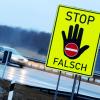 Ein Geisterfahrer gefährdete Verkehrsteilnehmer auf der A3 bei Würzburg.