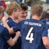 Auch gegen Tabellenführer FC Viktoria Kahl hatte der TSV Gochsheim (von links Jonas Lamberty, Moritz Pfister, Mario Ketterl,  Alexander Derra und Daniel Meusel) Grund zum Jubeln.