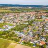 Die Gemeinde Knetzgau aus der Luft. Wohnraum wird hier zunehmend Mangelware.