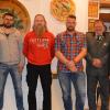 Die neue Vorstandschaft (von links): Alexander Harth (Schützenmeister Intern und FCM), Sebastian Menz (Finanzen), Sven Weigand (SM Verwaltung), Florian Amend (Protokoll und Öffentlichkeitsarbeit), Andreas Amend (Sport) und Gauschützenmeister Andreas Kleineberg.