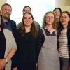 Auf dem Foto Isabel Wagner (Schriftführerin), Gundram Ulsamer (Kreisfachberater), Julia Sterzinger (Kassiererin), Andreas Hiebl (Beisitzer), Vera Diezel (1. Vorsitzende), Helga Bergmann (Beisitzerin), Melanie Strohschön (2. Vorsitzende), Nadine Greubel (Beisitzerin).