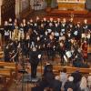 Mit dem sinfonischen Psalm "König David" begeisterten Chor und Orchester der Berufsfachschule für Musik in der Stadtpfarrkirche Bad Königshofen. Dafür gab es zum Abschluss lang anhaltenden Applaus.