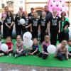 Der Vorstand des TSV Lohr präsentiert Janine Greulich (hinten Mitte) als Leiterin der neuen Kindersportschule KiSS des Vereins. 