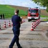Eine Geschicklichkeitsprüfung für Maschinisten bei der Feuerwehr fand kürzlich rund um das Dorfgemeinschaftshaus in Schönfeld statt.