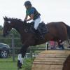 Die beste unterfränkische Reiterin: Kristina Ehrlich vom Reitverein Sulzthal, hier bei ihrem Start 2019, wurde Neunte in der CCI * Intro in Hambach.