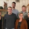 Auf dem Foto (von links): Die ehemalige zweite Vorständin Susanne Gehrig, zweiter Vorstand Tizian Bayerl, die ersten Vorstände Sebastian Lehrmann und Bernd Gehrig, die ehemalige Schriftführerin Nadine Pfister, Schriftführerin Johanna Blatterspiel.