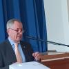 Prof. Horst Carl von der Uni Gießen bei seinem ausführlichen Vortrag über die Geschichte des Schwäbischen Bundes.