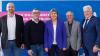 Bei der Jahreshauptversammlung der SHK konnte sich Innungs-Obermeister Werner Rath (rechts) über den Besuch von Stefan Köppe (von links, Geschäftsstellenleiter SHK-Innung Schweinfurt-Main-Rhön), Marco Herget (SIGNAL-IDUNA-Geschäftsstellenleiter Würzburg), Andrea Sitzmann (Stellvertretende HWK-Hauptgeschäftsführerin) und Bernd Bratek (Leiter Bildungszentrum Würzburg) freuen.