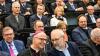 Welt in Aufruhr: Diözesanempfang mit Politikwissenschaftler Prof. Herfried Münkler. Auf Einladung von Bischof Franz Jung kommen rund 1000 Gäste aus Politik, Wirtschaft, Kultur und Gesellschaft in Unterfranken in das Hörsaalgebäude der Universität am Hubland in Würzburg.