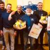 Auf dem Foto von links: Moritz Eckert, Ferdinand Hümpfner, Jürgen Bauer, Johannes Grümmer, Jens Hunneshagen, Dustin Reinhardt, Hanne Eckert, Thomas Lorenz. Fehlende sind Tobias Schuldes Paul Gernert und Philipp Kalke.