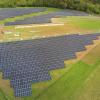 Der Solarpark bei Harrbach ist bald fertig.