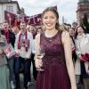 Mit dem größten verfügbaren Bus sei Anne Gümpelein aufgrund einer großen Fangruppe nach Aschaffenburg gefahren.
