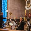 Blasorchester Mainfranken bei seiner Premiere in Werneck