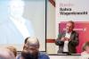 Warb für die Positionen seiner neuen Partei:  Der frühere Linken-Chef Klaus Ernst erklärte in Oberndorf die aktuelle Strategie vom Bündnis Sahra Wagenknecht.