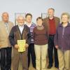 Ehrungen beim Bürgerverein Gartenstadt: Von links Vorsitzender Harald Grohganz, Stellvertreter Ernst Dürr, Erich Schmitt (50 Jahre Mitglied), Schriftführerin Cornelia Grohganz, Erika Reder (25), Kassier Sigurd Stock, Irmgard Heßler (20), Dieter Heßler (25).