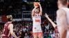 Zac Seljaas von den Würzburg Baskets konnte die Verteidigung des FC Bayern München am Freitag nur selten kontrollieren.