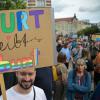 In Erfurt fanden erneut Proteste gegen Rechtsextrmisums statt. (Archivbild)