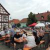 Das Unterfränkische Volksmusikfest fand dieses Jahr in Stadtlauringen statt und zog tausende Menschen in die Innenstadt.