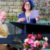 Konzentrierte Proben: Die Diva (Anne Rauschmann) neben dem Komponisten (Markus Arneth) am Klavier.      