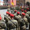 Die Bundeswehr zu Gast in Prichsenstadt: Am Karlsplatz fand das öffentliche Gelöbnis des Logistikbataillons 467 aus Volkach statt.