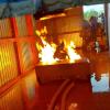 Flammen und Rauch in einem ausrangierten Container am Bauhof: Mit Firetrainer, Nebelmaschine und Wärmebildkamera konnten die Feuerwehrleute ein sehr realistisches Szenario trainieren.