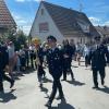 Bei bestem wetter ging es durch die Gemeinde. Bei bestem wetter ging es durch die Gemeinde.