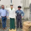 Die ADAC-Oldtimerfahrt Hessen-Thüringen passierte heuer Fladungen. Auf dem Marktplatz wurde den Teilnehmern ein besonderer Empfang bereitet.